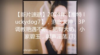 【新片速遞】2024年【推特 luckydog7】，泡良大神，3P调教艳遇不断，肥臀大奶、小家碧玉，叫声淫荡 (3)