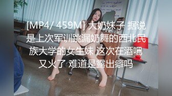 [MP4/ 459M] 大奶妹子 据说是上次军训跳漏奶舞的西北民族大学的女生妹 这次在酒吧又火了 难道是露出癖吗