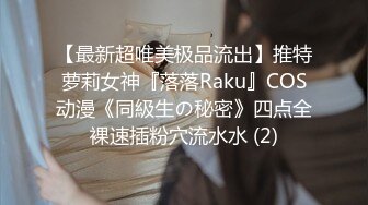 【最新超唯美极品流出】推特萝莉女神『落落Raku』COS动漫《同級生の秘密》四点全裸速插粉穴流水水 (2)