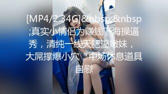 [MP4/2.34G]&nbsp;&nbsp;真实小情侣为赚钱下海操逼秀，清纯一线天肥逼嫩妹， 大屌撑爆小穴，中场休息道具自慰