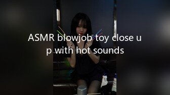 ASMR blowjob toy close up with hot sounds